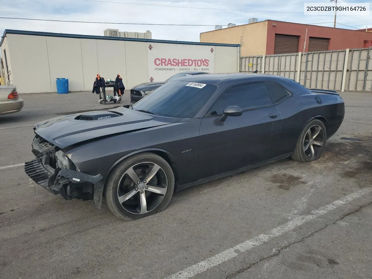 2016 Dodge Challenger R/T VIN: 2C3CDZBT9GH164726 Lot: 80168964