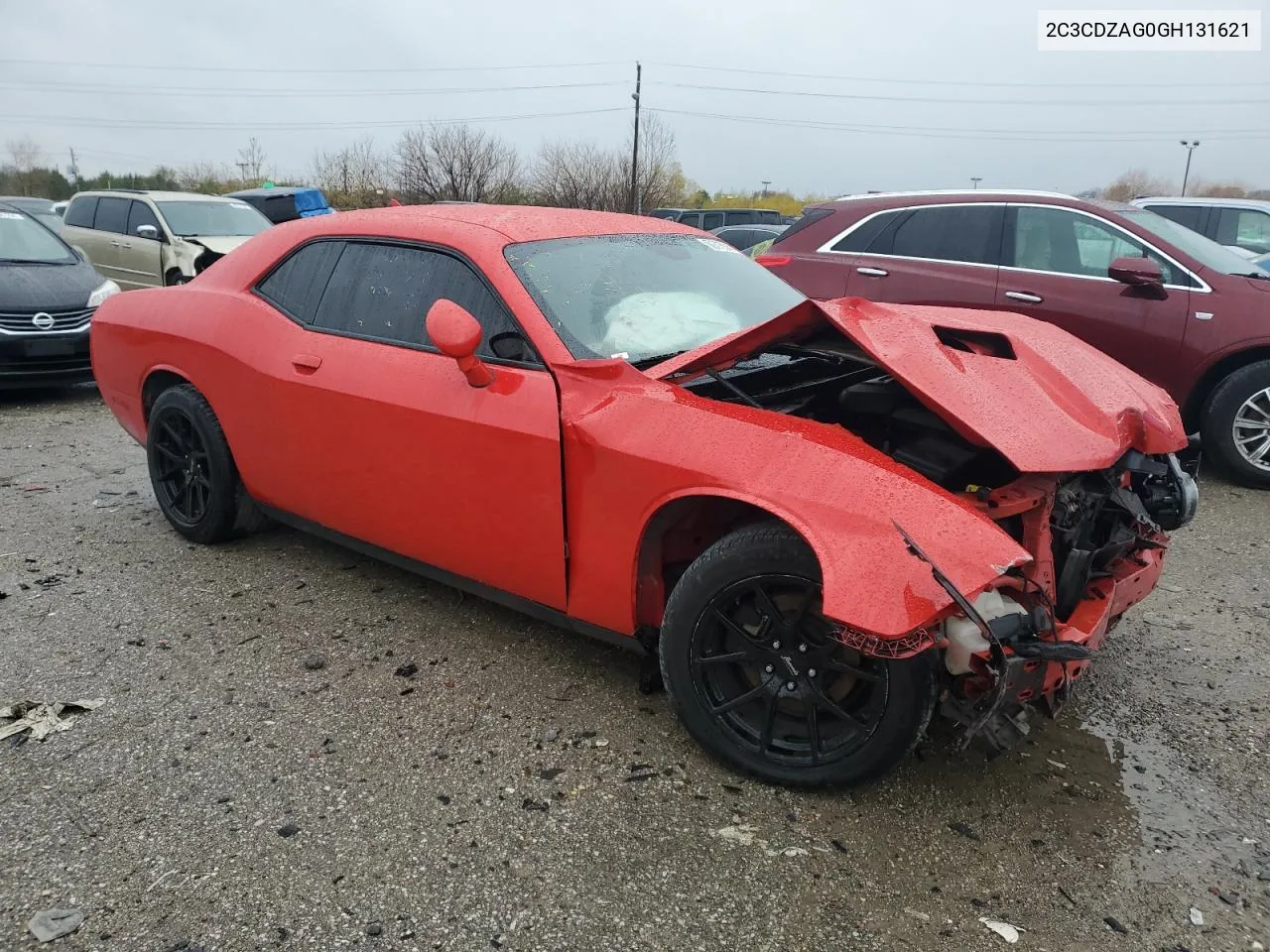 2016 Dodge Challenger Sxt VIN: 2C3CDZAG0GH131621 Lot: 80575574