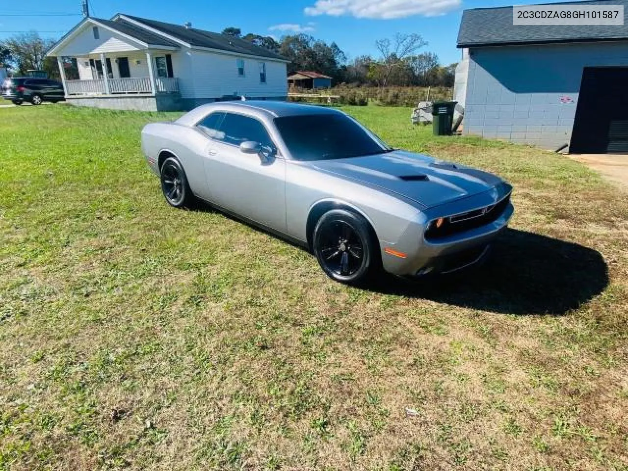 2016 Dodge Challenger Sxt VIN: 2C3CDZAG8GH101587 Lot: 81368544