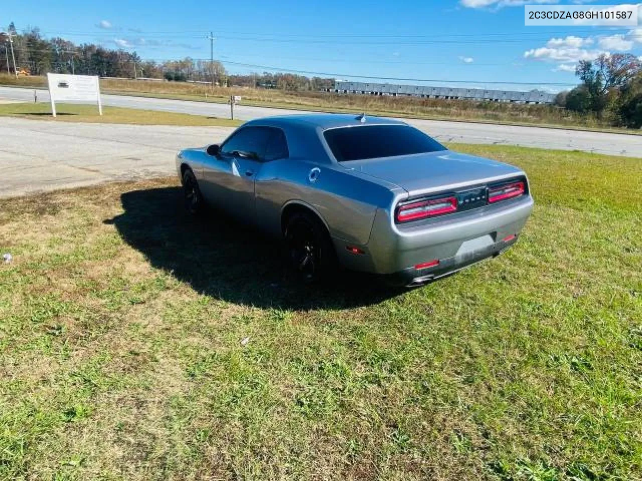 2016 Dodge Challenger Sxt VIN: 2C3CDZAG8GH101587 Lot: 81368544