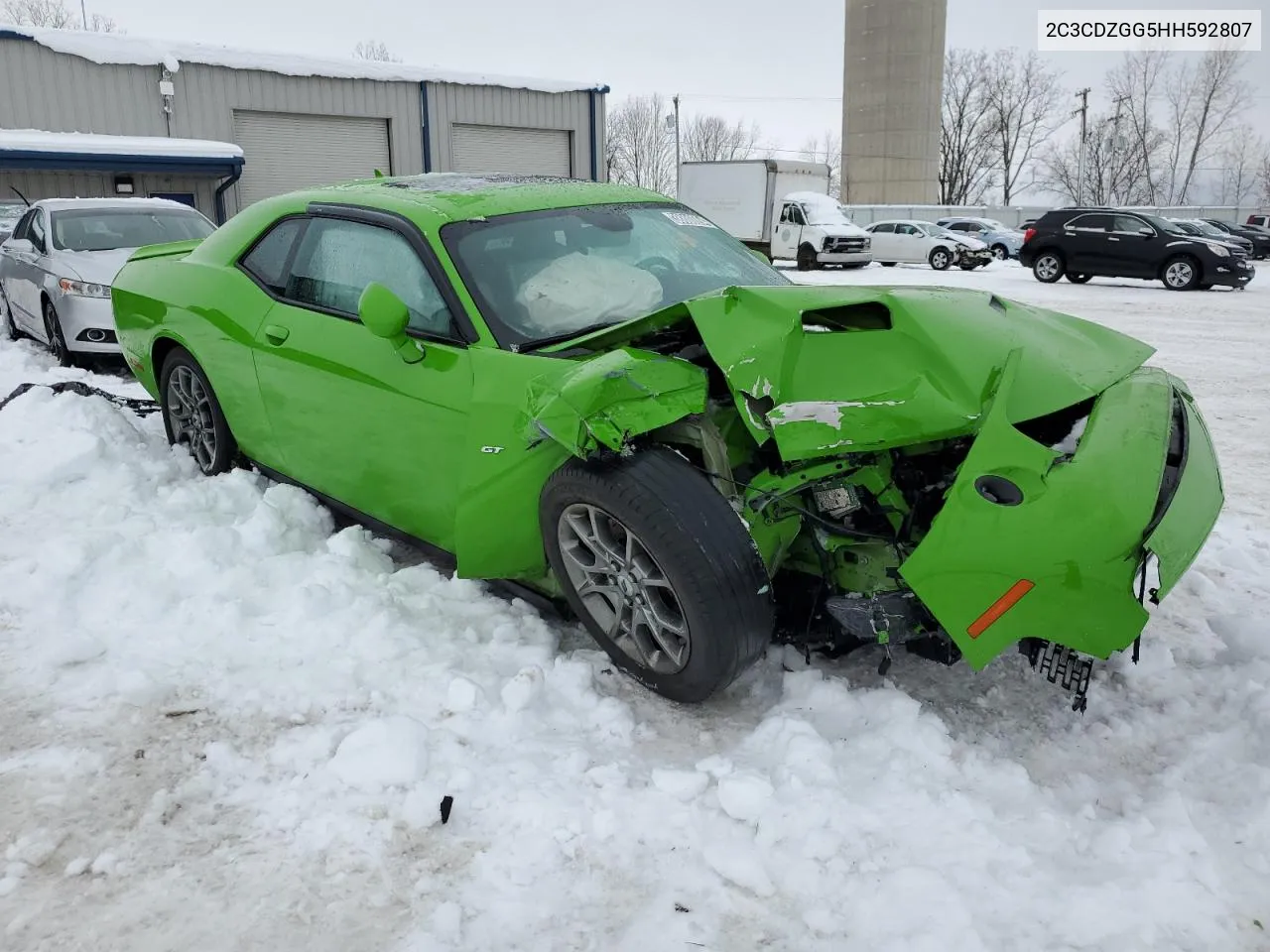 2C3CDZGG5HH592807 2017 Dodge Challenger Gt