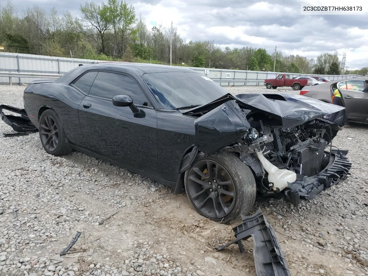 2017 Dodge Challenger R/T VIN: 2C3CDZBT7HH638173 Lot: 47996994