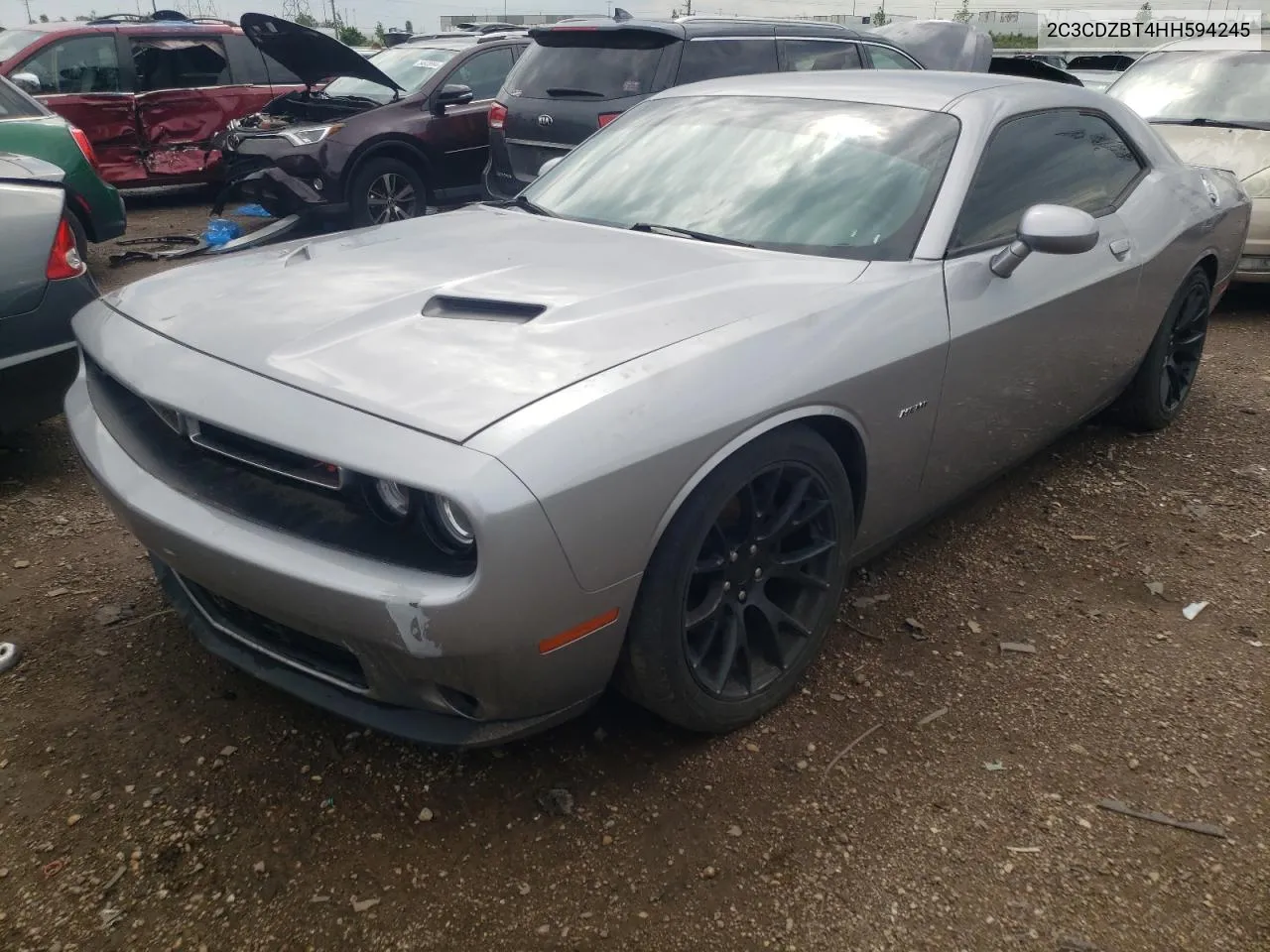 2017 Dodge Challenger R/T VIN: 2C3CDZBT4HH594245 Lot: 55072474