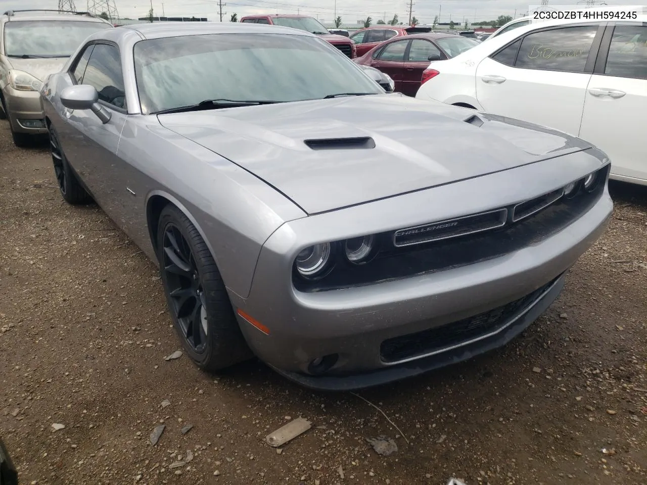 2017 Dodge Challenger R/T VIN: 2C3CDZBT4HH594245 Lot: 55072474