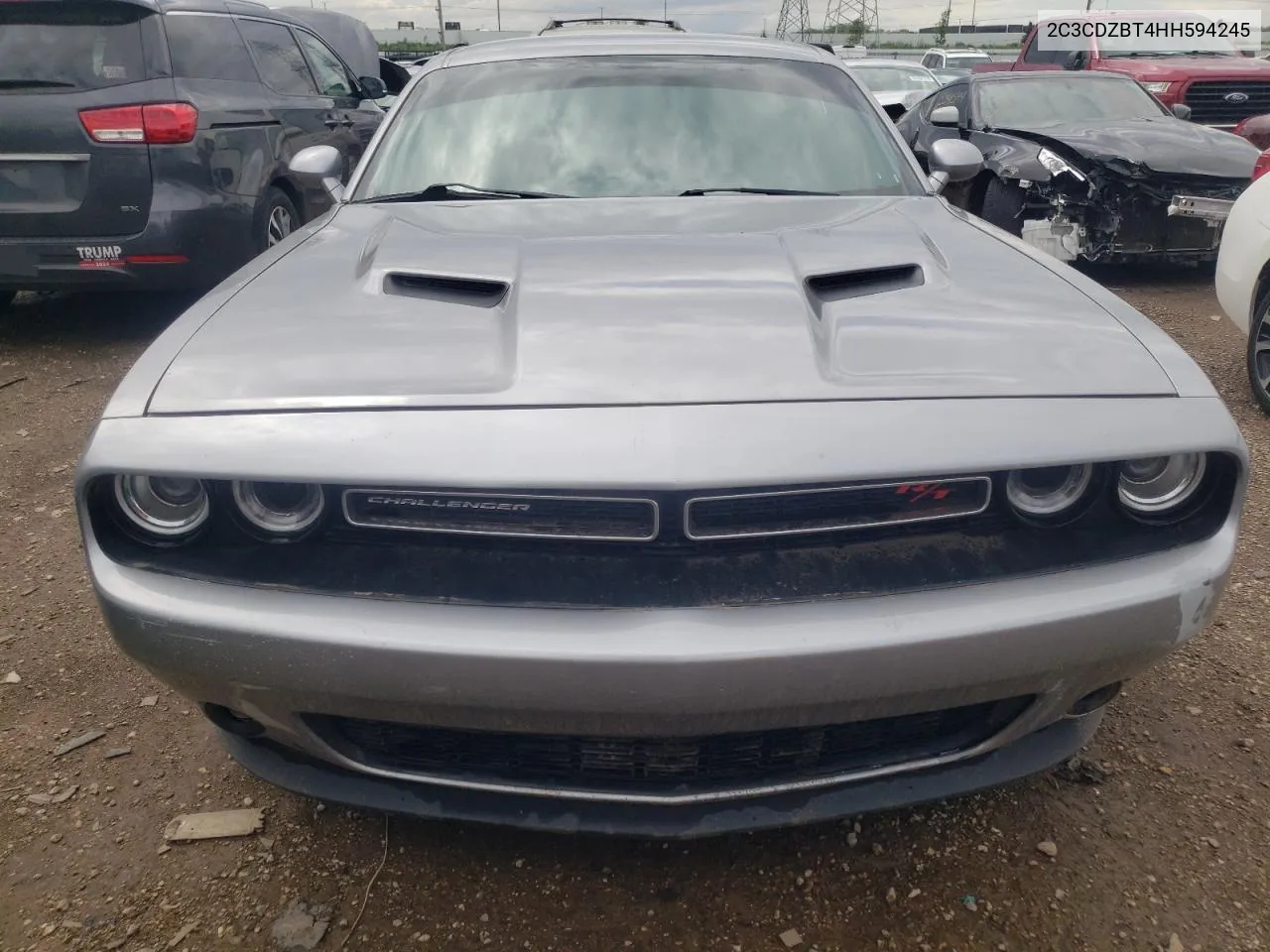 2017 Dodge Challenger R/T VIN: 2C3CDZBT4HH594245 Lot: 55072474