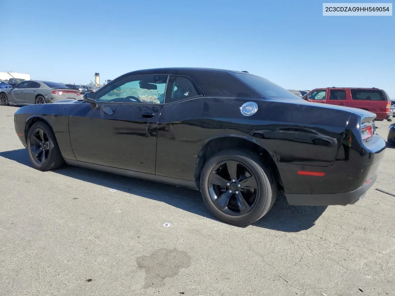 2C3CDZAG9HH569054 2017 Dodge Challenger Sxt