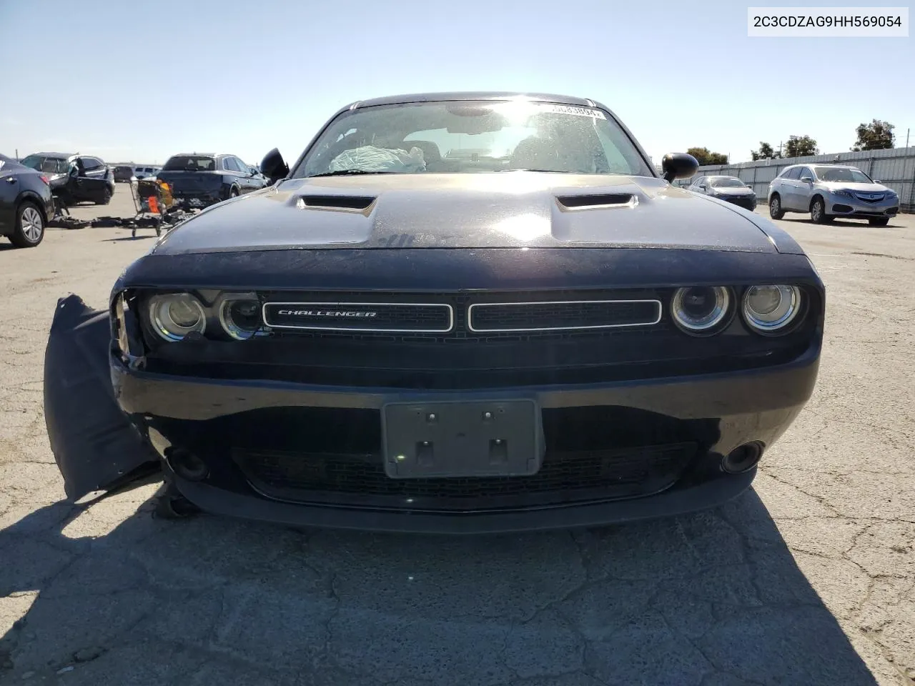 2017 Dodge Challenger Sxt VIN: 2C3CDZAG9HH569054 Lot: 56683894