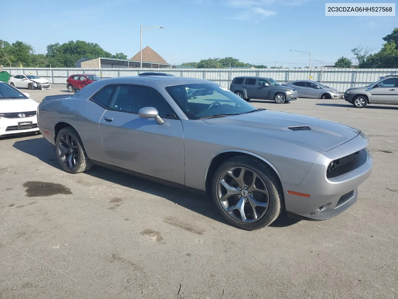 2017 Dodge Challenger Sxt VIN: 2C3CDZAG6HH527568 Lot: 59075944