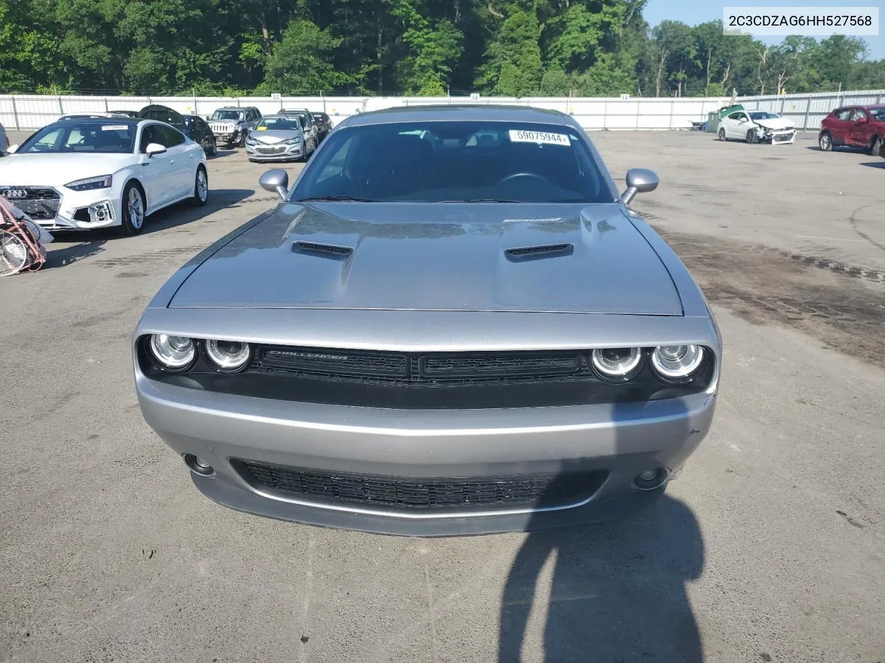 2017 Dodge Challenger Sxt VIN: 2C3CDZAG6HH527568 Lot: 59075944