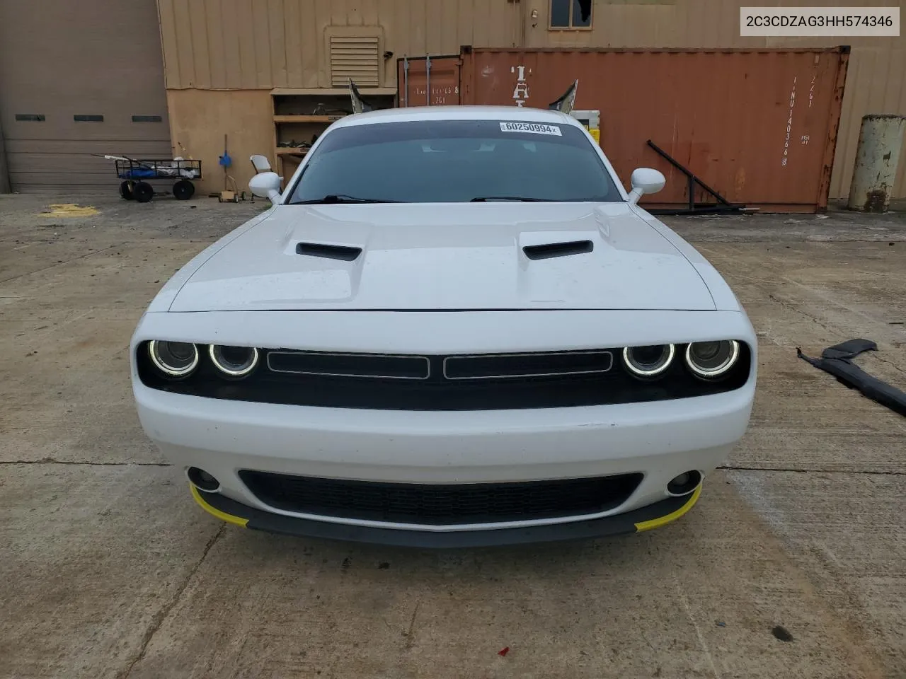 2C3CDZAG3HH574346 2017 Dodge Challenger Sxt