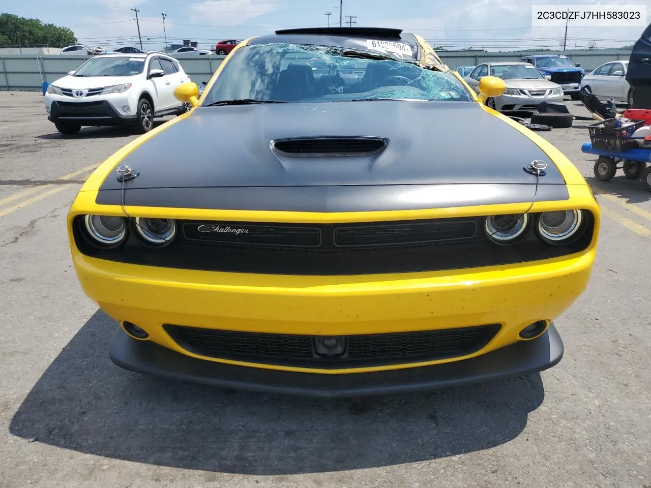 2017 Dodge Challenger R/T 392 VIN: 2C3CDZFJ7HH583023 Lot: 61985504