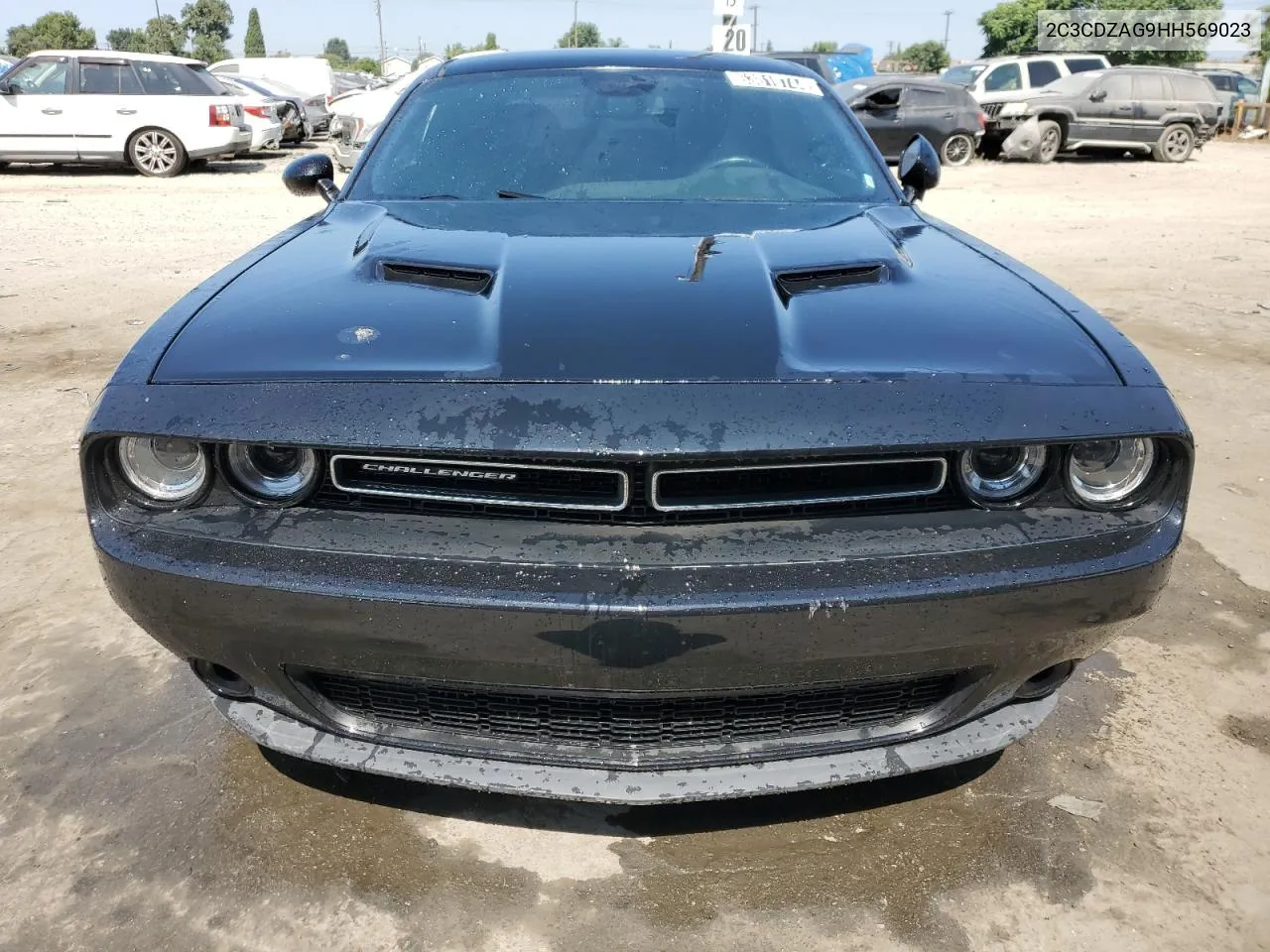 2C3CDZAG9HH569023 2017 Dodge Challenger Sxt