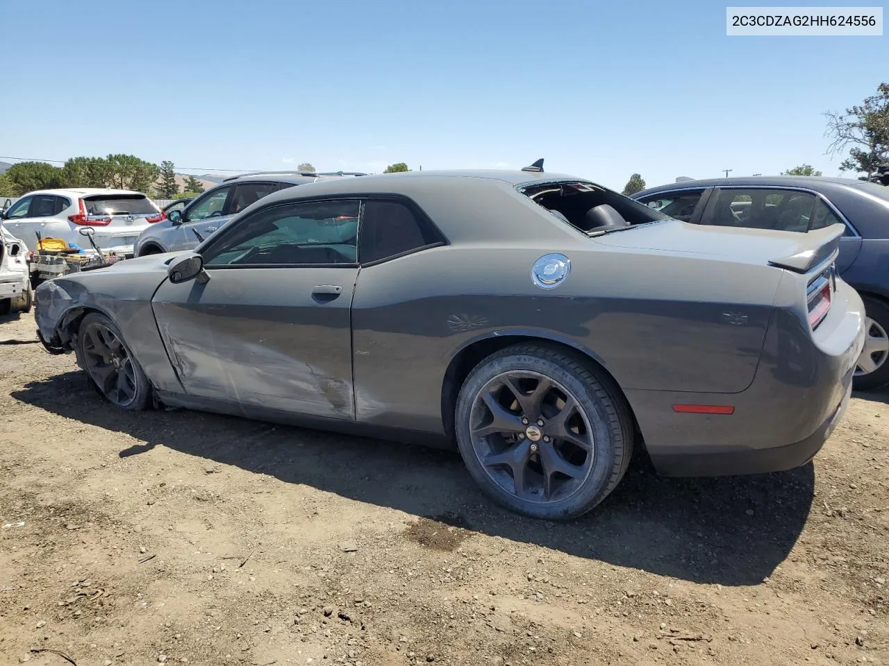 2017 Dodge Challenger Sxt VIN: 2C3CDZAG2HH624556 Lot: 63880914