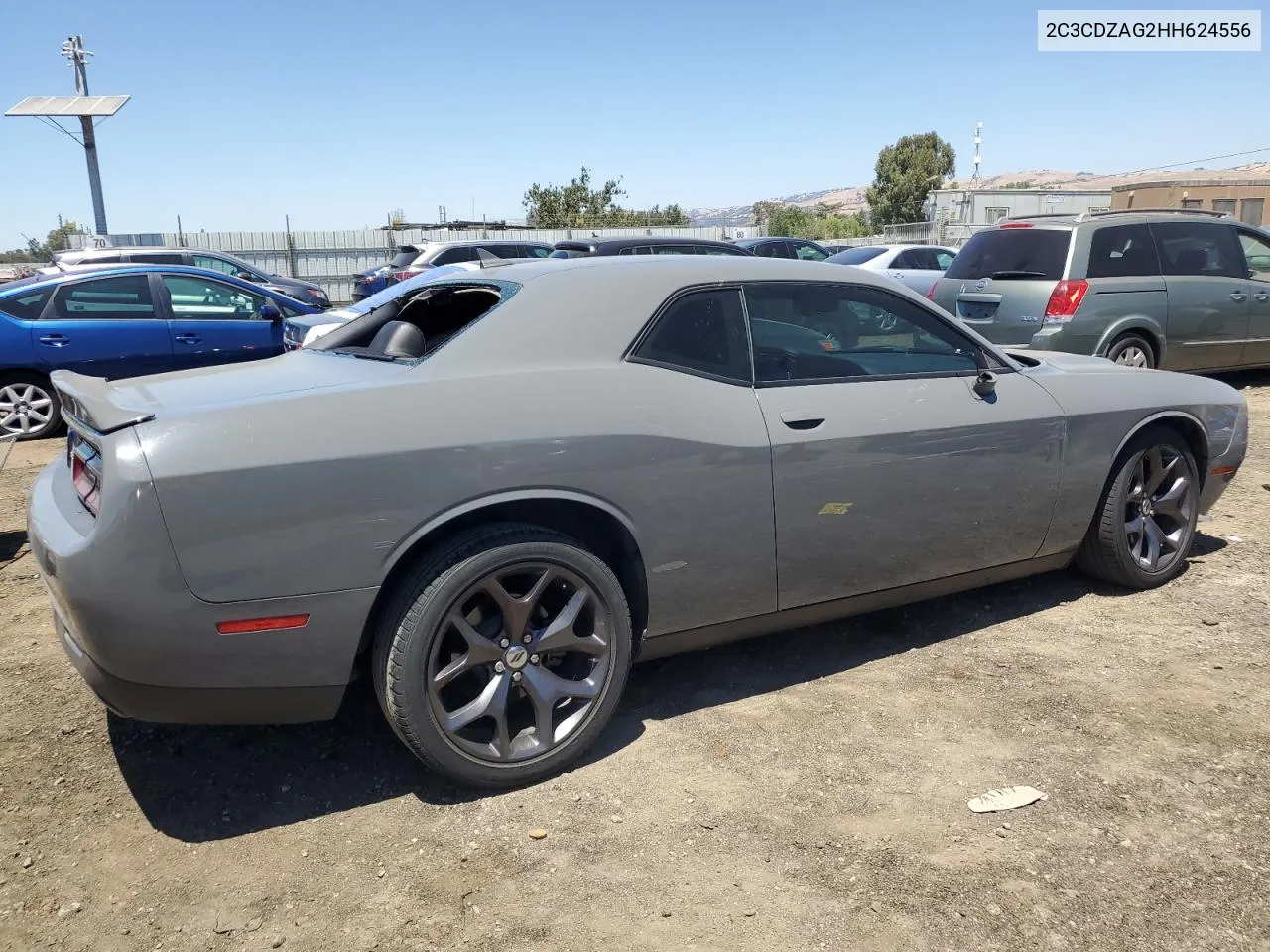 2017 Dodge Challenger Sxt VIN: 2C3CDZAG2HH624556 Lot: 63880914