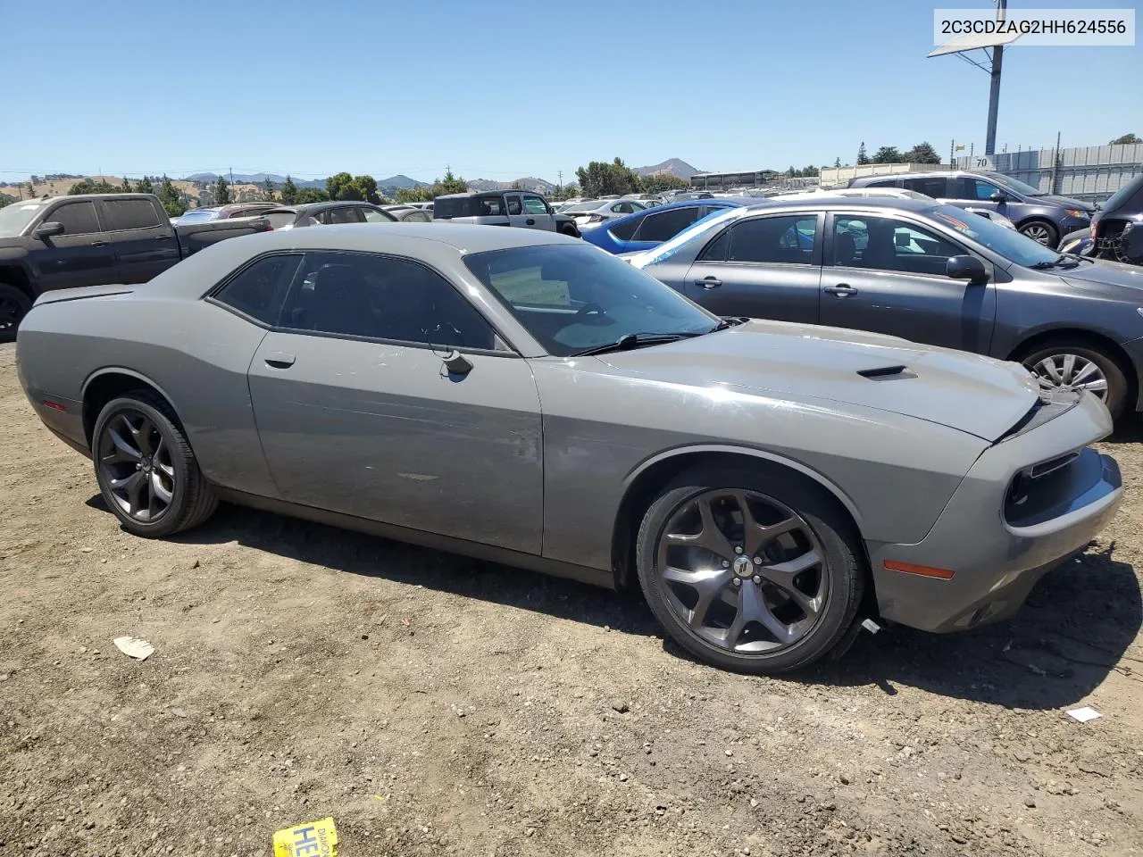 2017 Dodge Challenger Sxt VIN: 2C3CDZAG2HH624556 Lot: 63880914