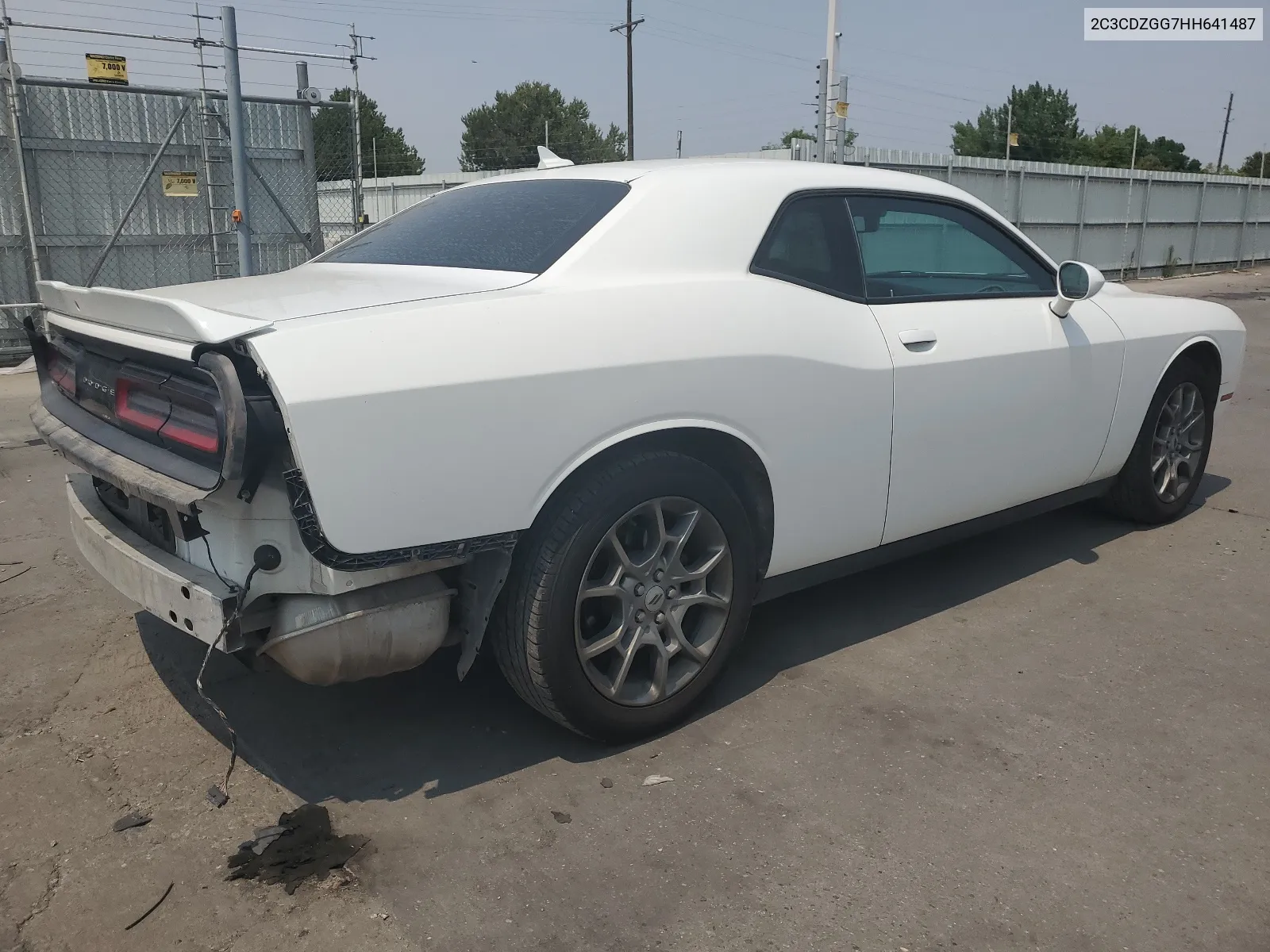 2017 Dodge Challenger Gt VIN: 2C3CDZGG7HH641487 Lot: 64194054