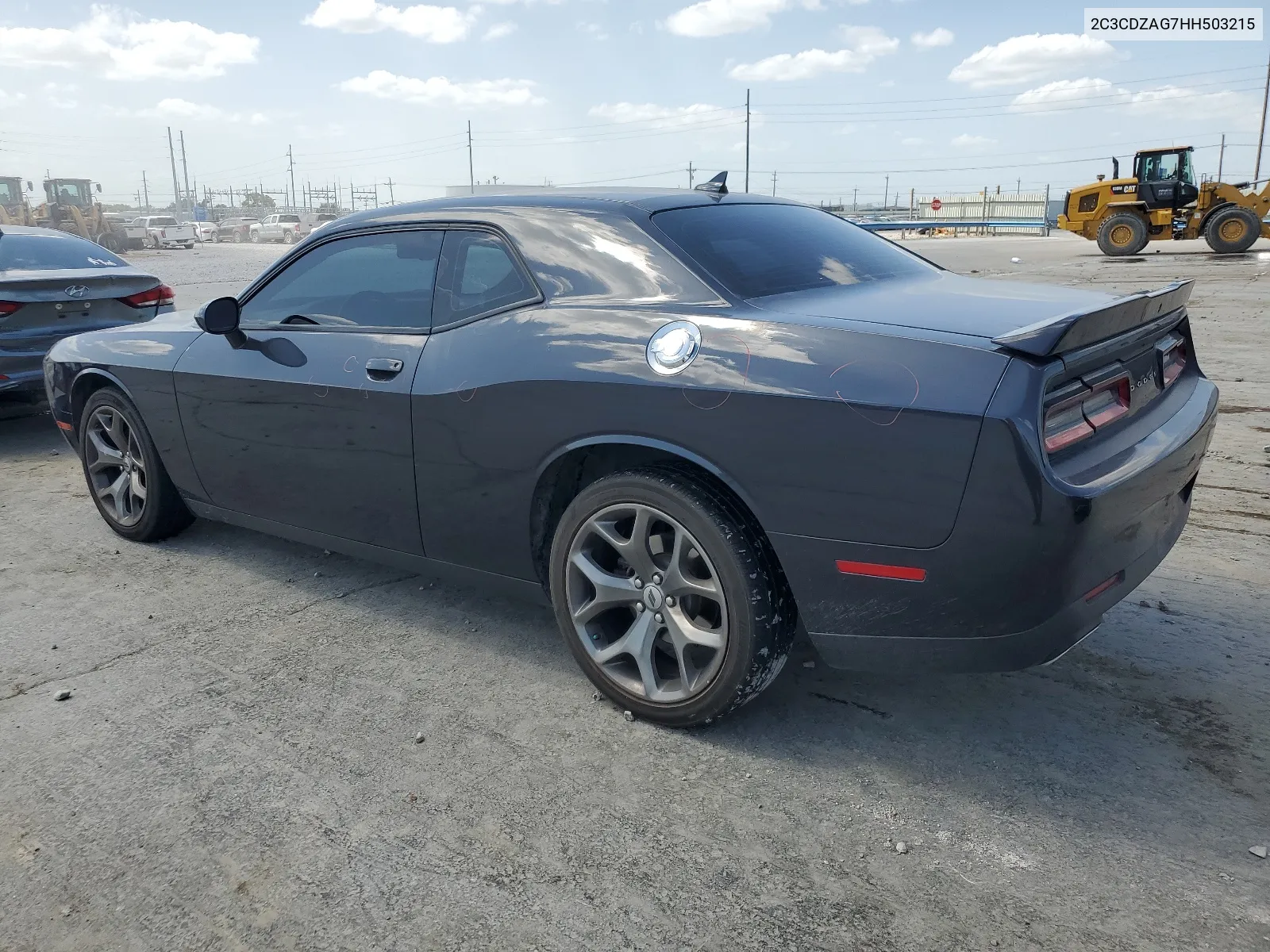 2017 Dodge Challenger Sxt VIN: 2C3CDZAG7HH503215 Lot: 64557484