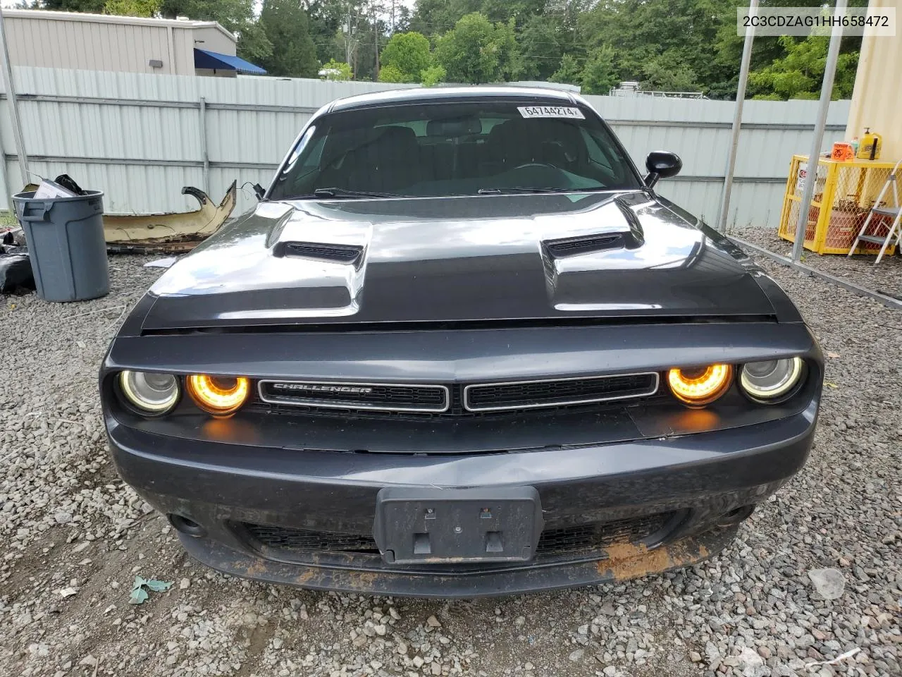 2C3CDZAG1HH658472 2017 Dodge Challenger Sxt