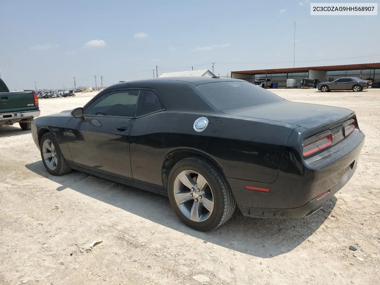 2017 Dodge Challenger Sxt VIN: 2C3CDZAG9HH568907 Lot: 64865394