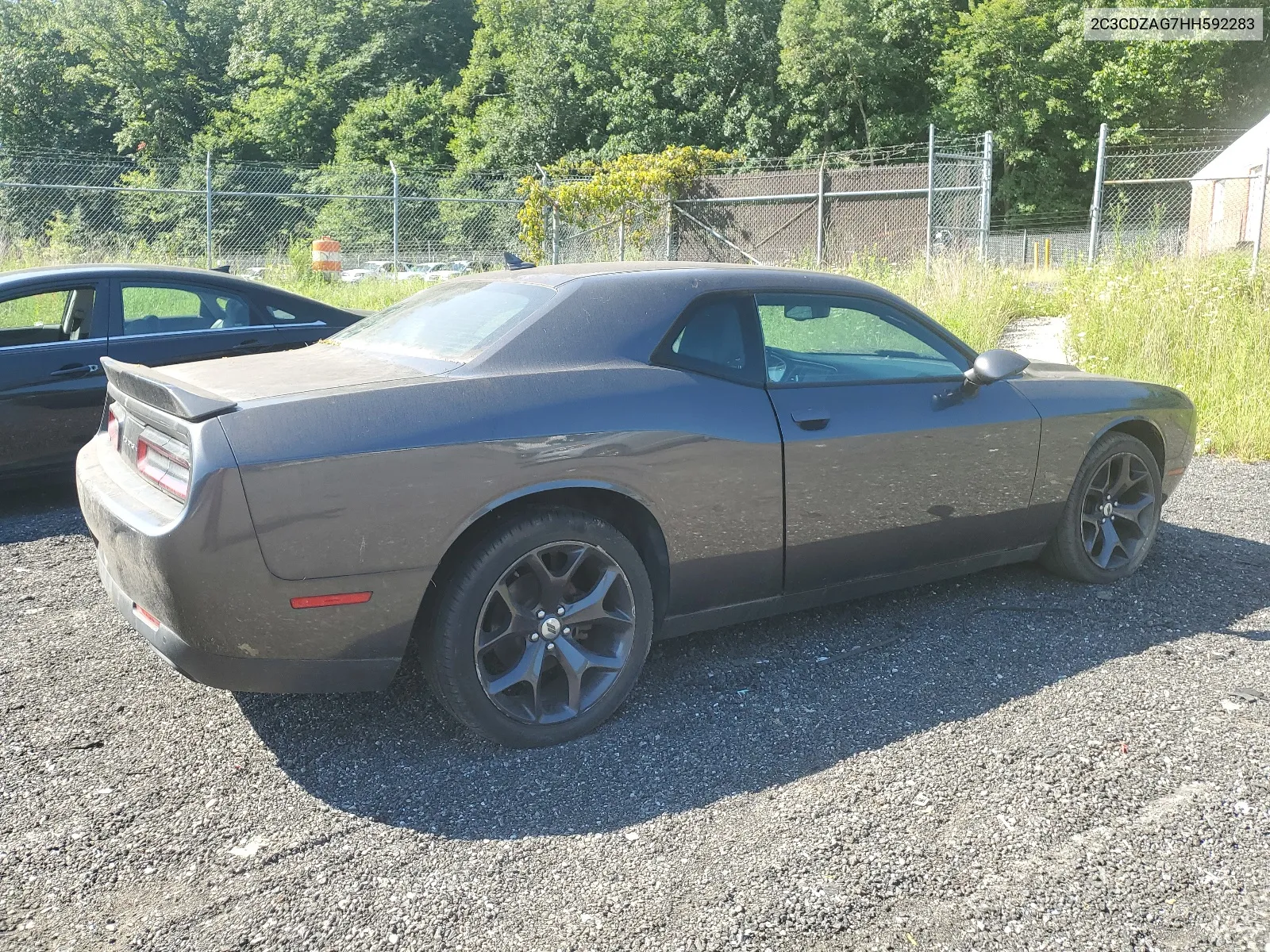 2017 Dodge Challenger Sxt VIN: 2C3CDZAG7HH592283 Lot: 65913754