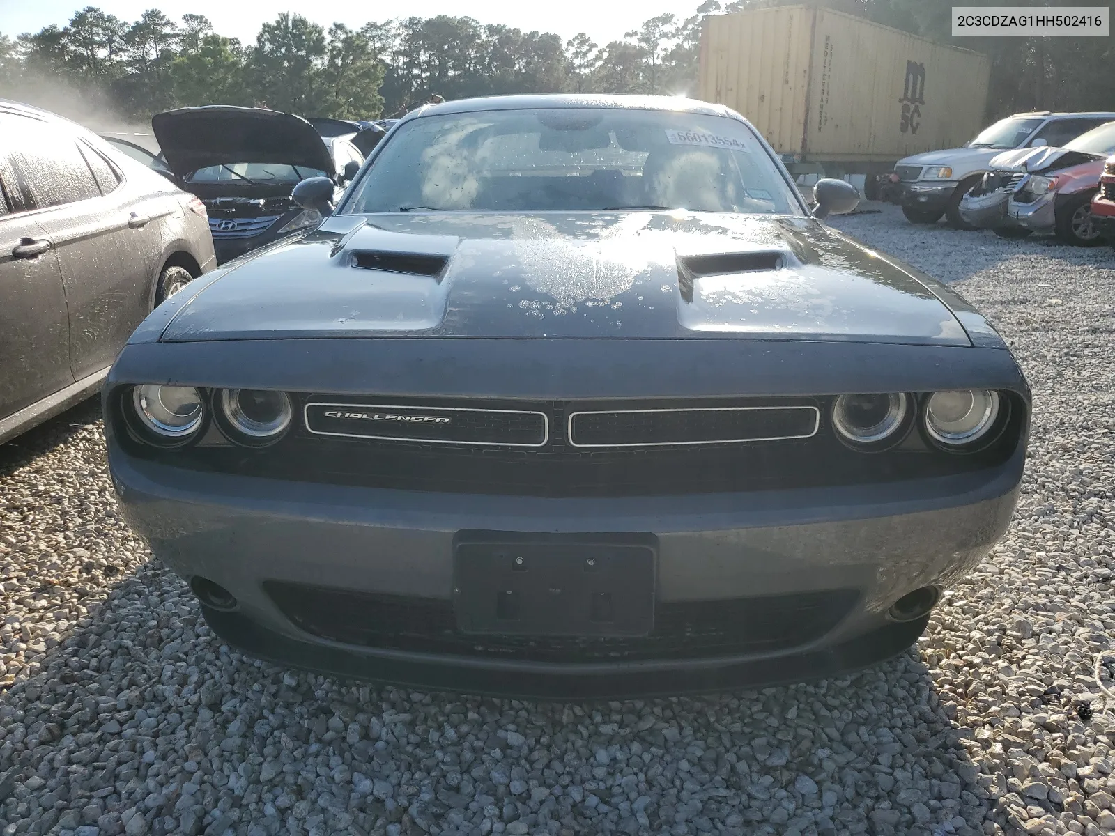 2017 Dodge Challenger Sxt VIN: 2C3CDZAG1HH502416 Lot: 66013554