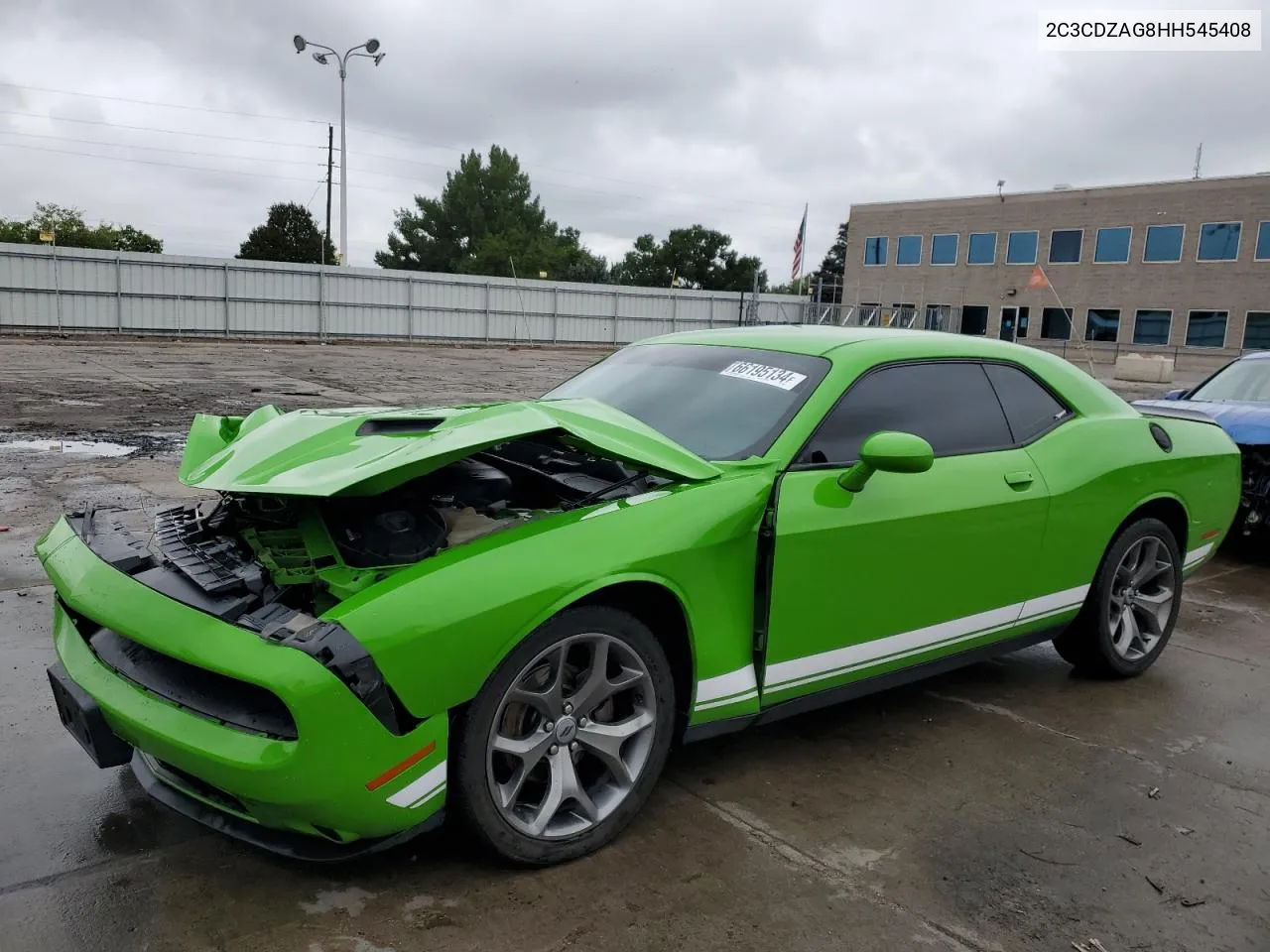 2017 Dodge Challenger Sxt VIN: 2C3CDZAG8HH545408 Lot: 66195134