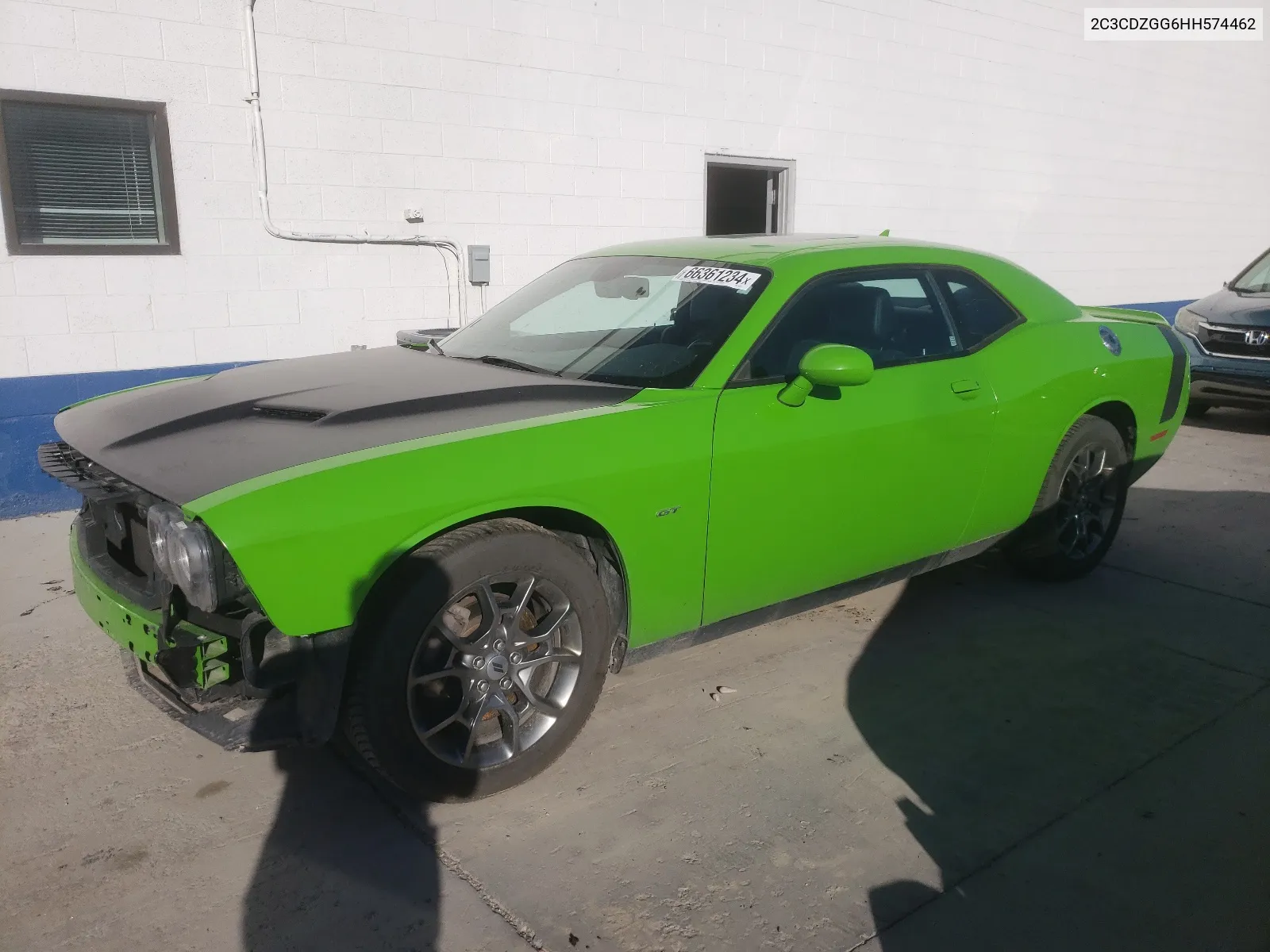 2017 Dodge Challenger Gt VIN: 2C3CDZGG6HH574462 Lot: 66361234