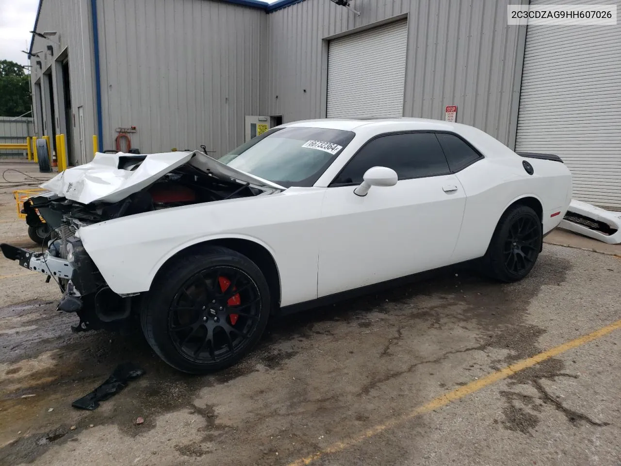 2C3CDZAG9HH607026 2017 Dodge Challenger Sxt