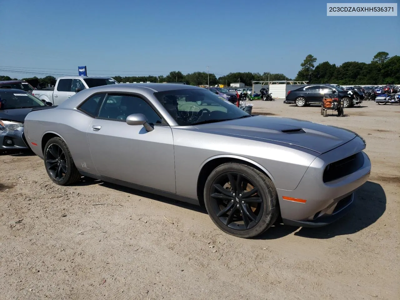 2017 Dodge Challenger Sxt VIN: 2C3CDZAGXHH536371 Lot: 67039684