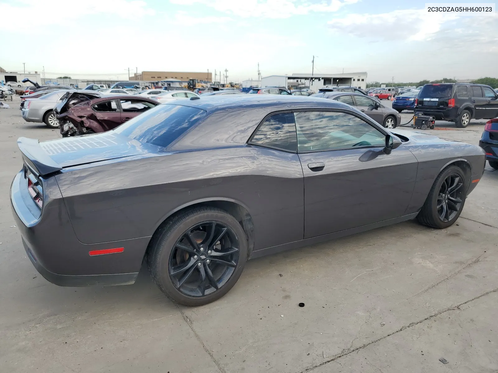 2017 Dodge Challenger Sxt VIN: 2C3CDZAG5HH600123 Lot: 67366594