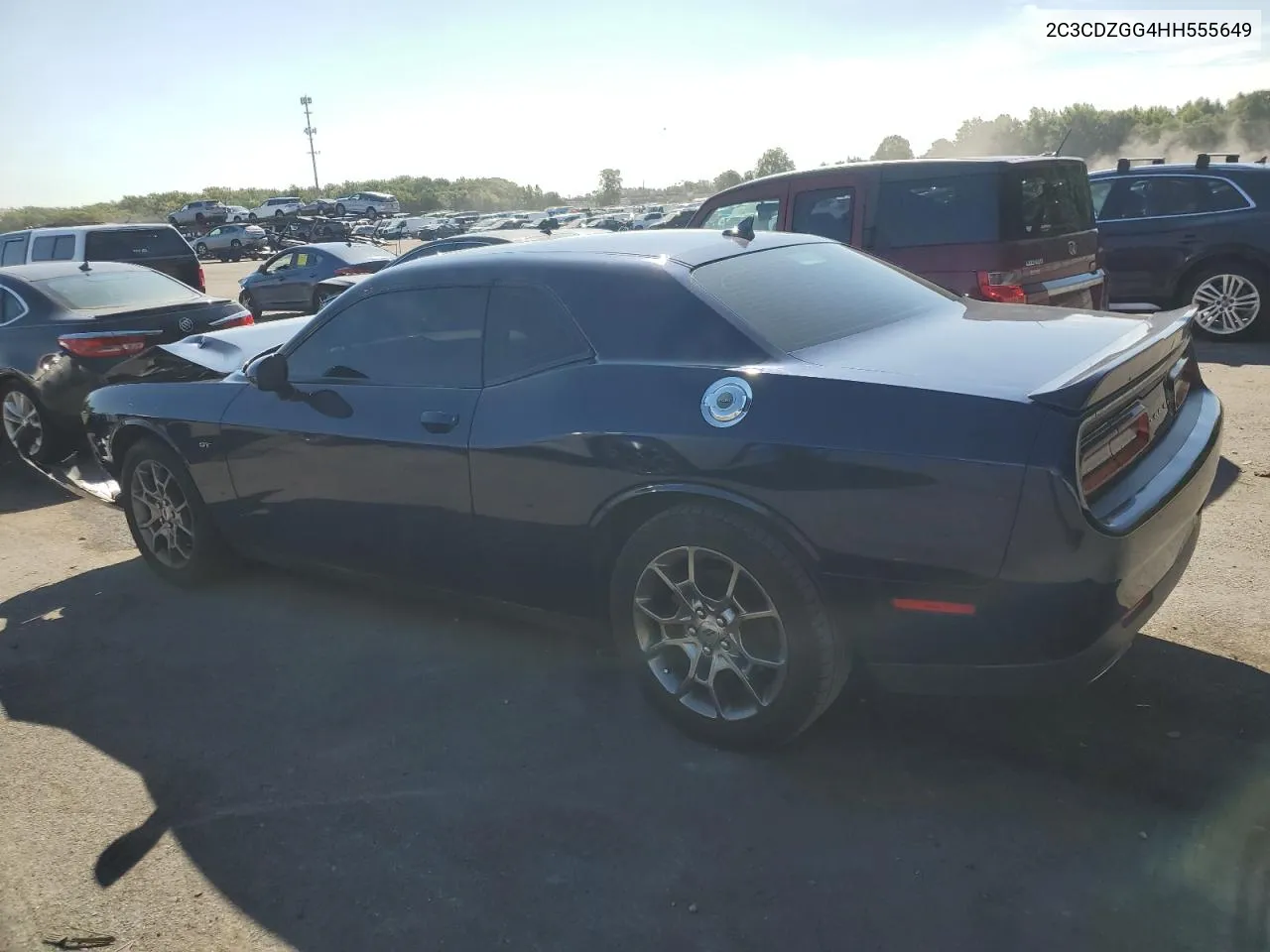 2017 Dodge Challenger Gt VIN: 2C3CDZGG4HH555649 Lot: 67865644