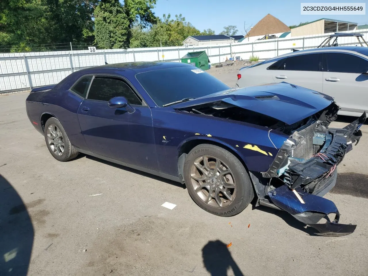 2017 Dodge Challenger Gt VIN: 2C3CDZGG4HH555649 Lot: 67865644