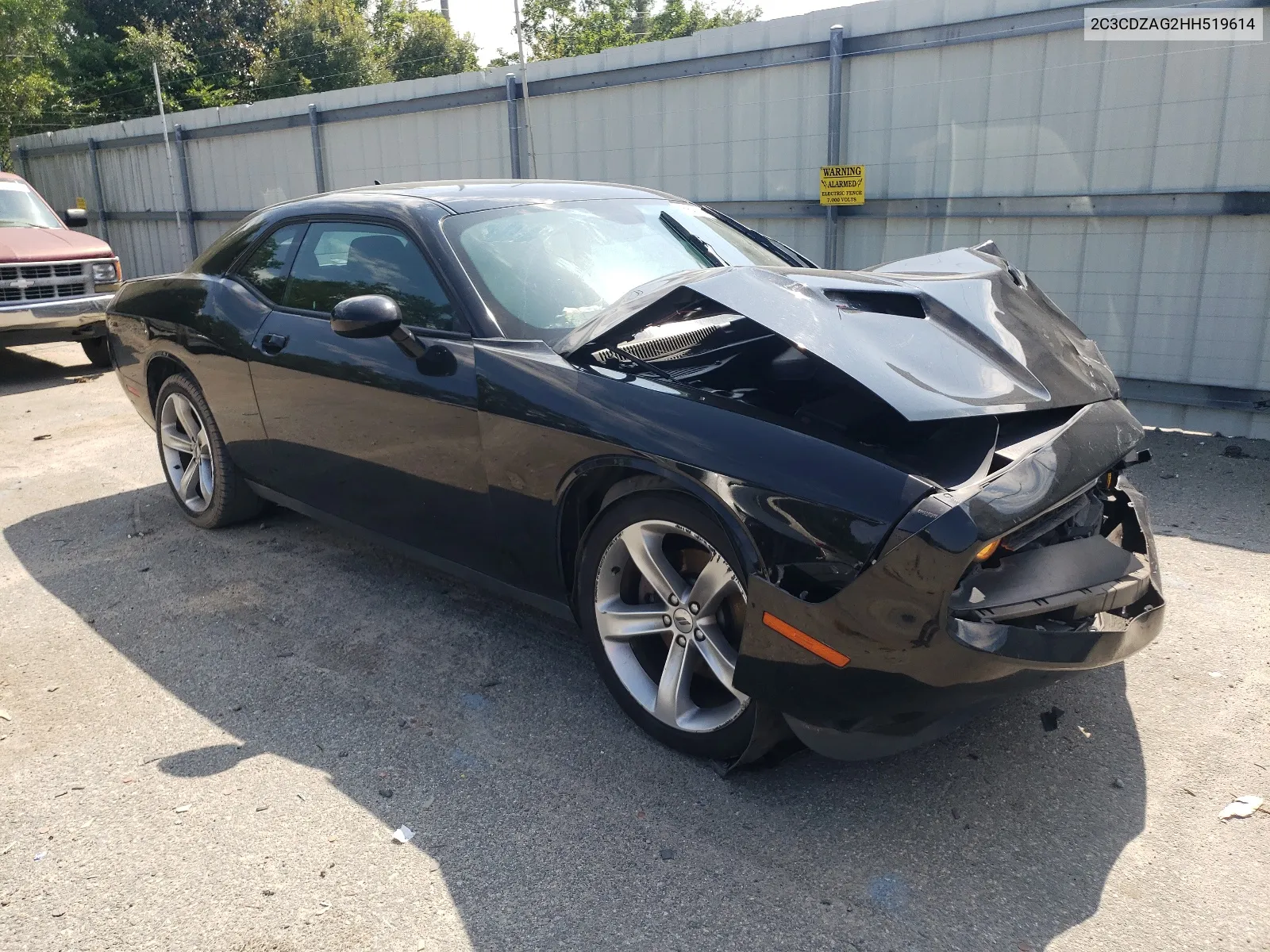 2017 Dodge Challenger Sxt VIN: 2C3CDZAG2HH519614 Lot: 68464434