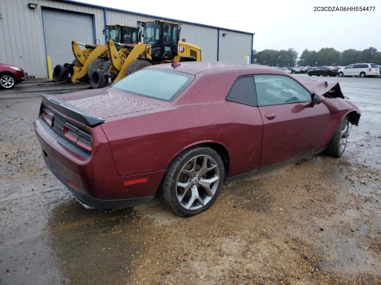 2017 Dodge Challenger Sxt VIN: 2C3CDZAG6HH554477 Lot: 68709234