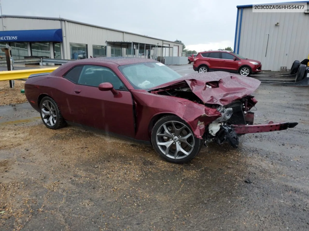 2017 Dodge Challenger Sxt VIN: 2C3CDZAG6HH554477 Lot: 68709234