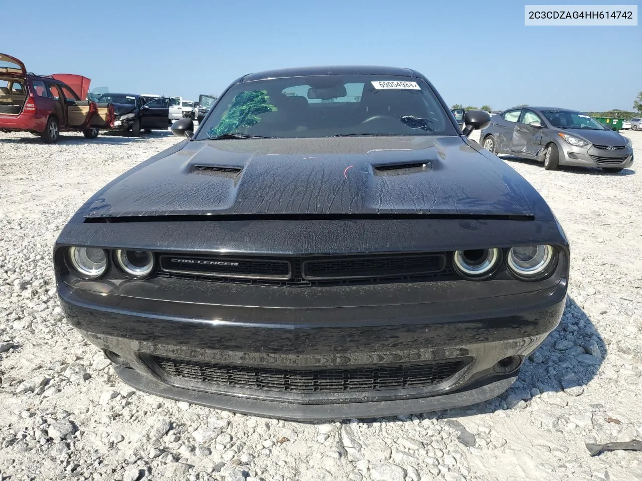 2C3CDZAG4HH614742 2017 Dodge Challenger Sxt