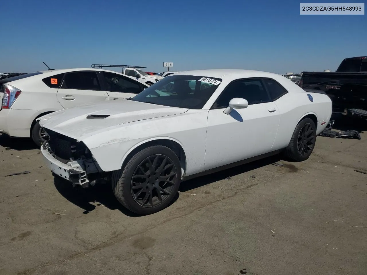 2C3CDZAG5HH548993 2017 Dodge Challenger Sxt