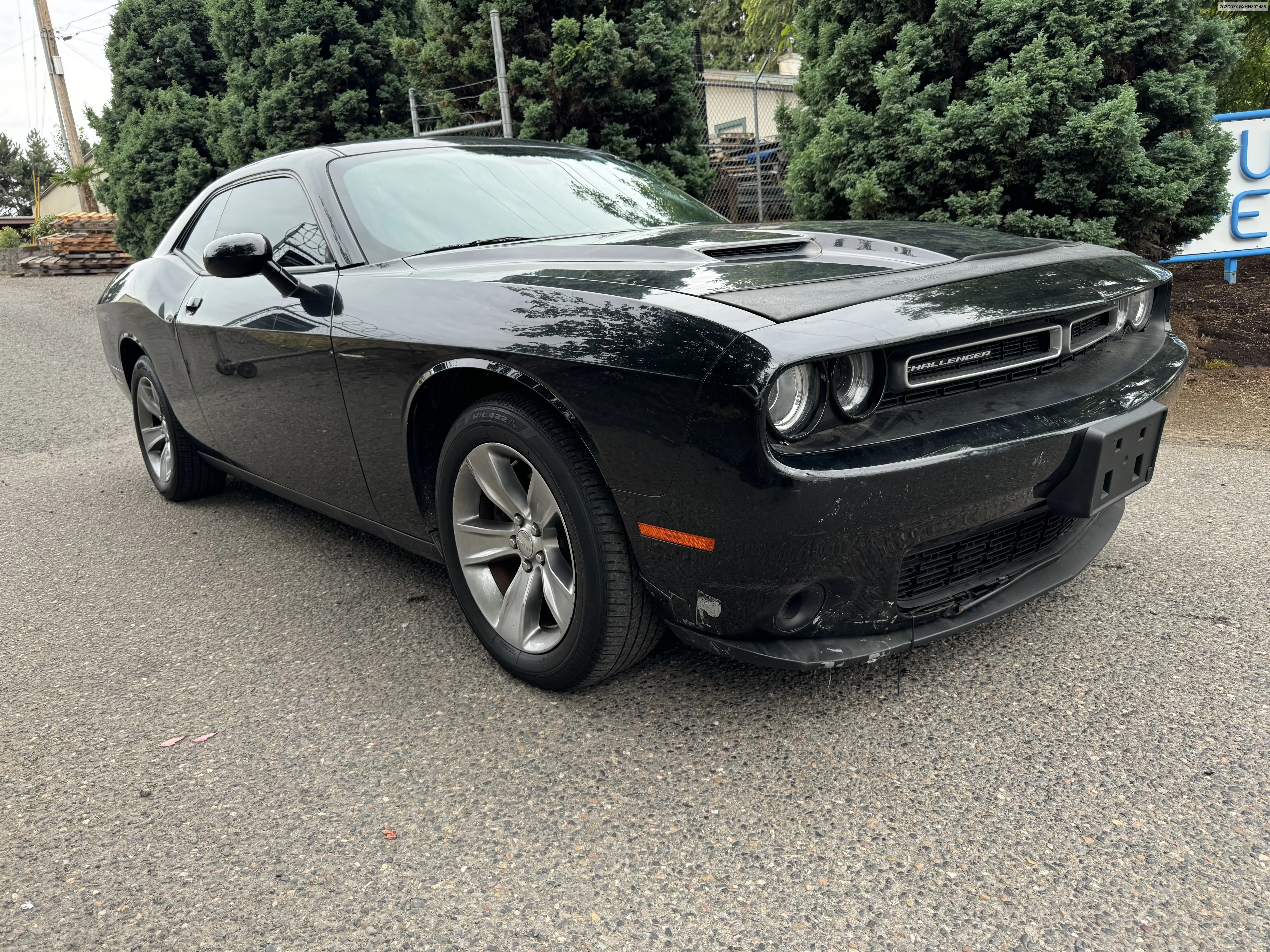 2C3CDZAGXHH592438 2017 Dodge Challenger Sxt