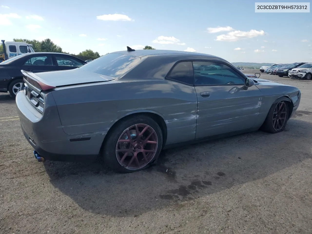 2017 Dodge Challenger R/T VIN: 2C3CDZBT9HH573312 Lot: 69677084