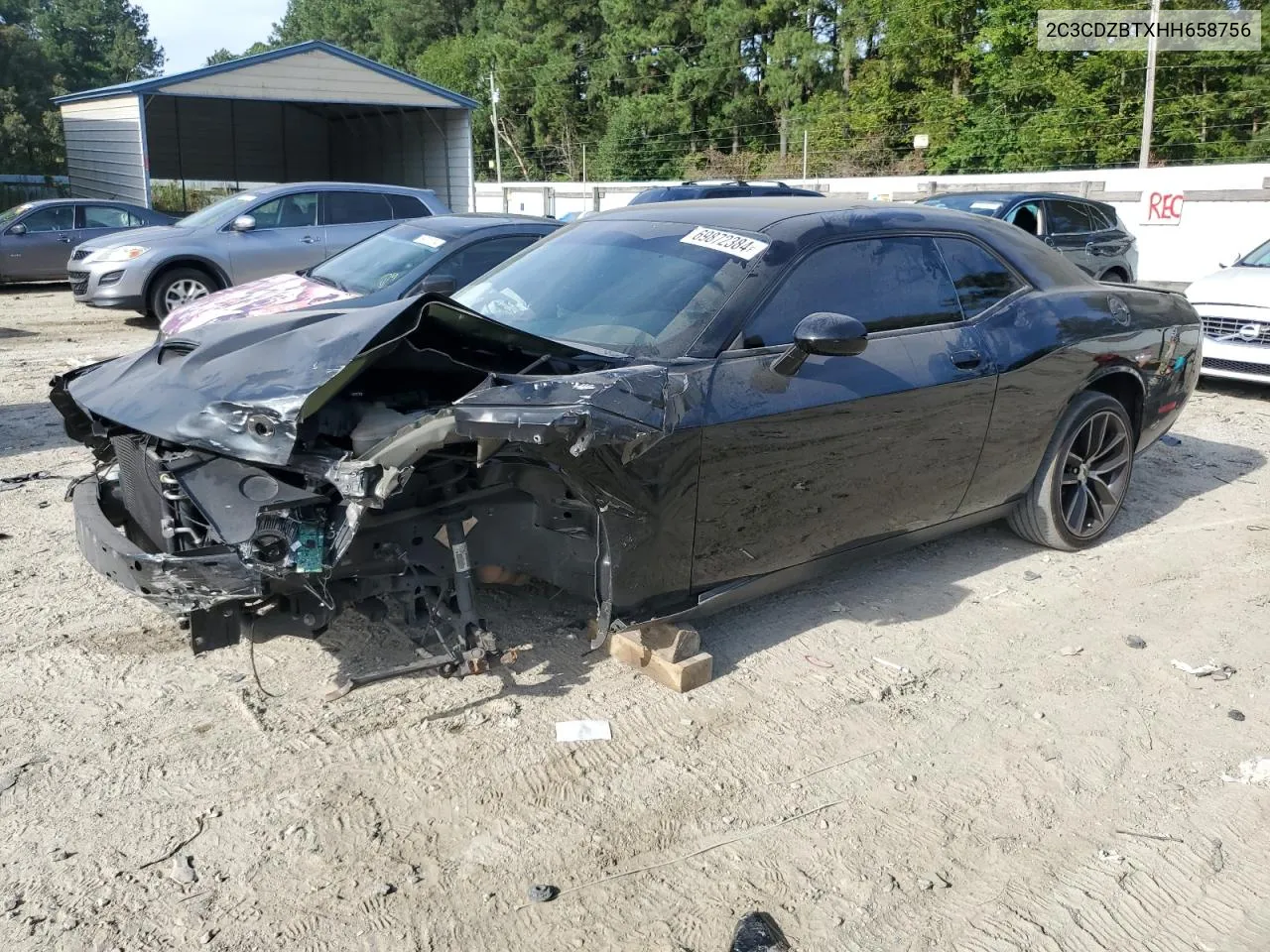 2017 Dodge Challenger R/T VIN: 2C3CDZBTXHH658756 Lot: 69872384