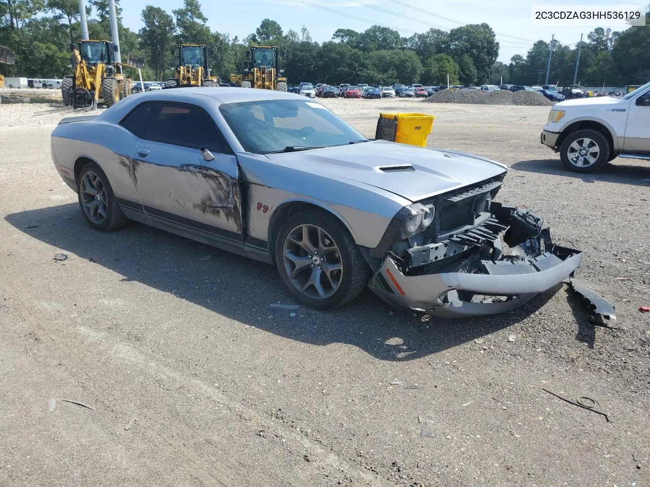 2C3CDZAG3HH536129 2017 Dodge Challenger Sxt