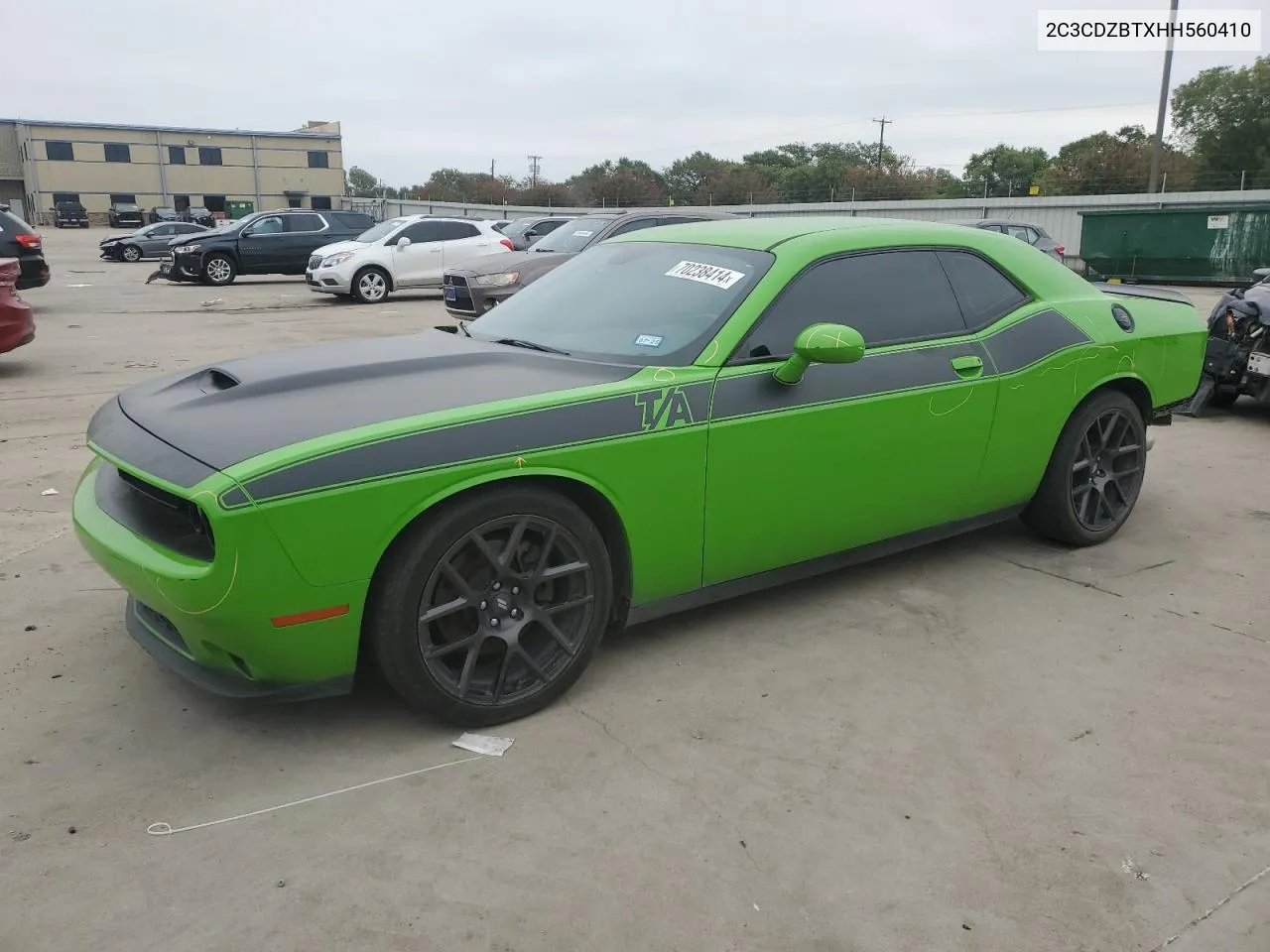 2017 Dodge Challenger R/T VIN: 2C3CDZBTXHH560410 Lot: 70238414