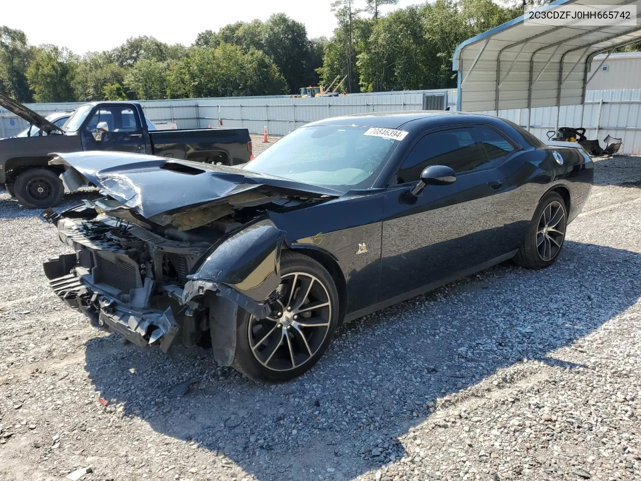 2017 Dodge Challenger R/T 392 VIN: 2C3CDZFJ0HH665742 Lot: 70846394