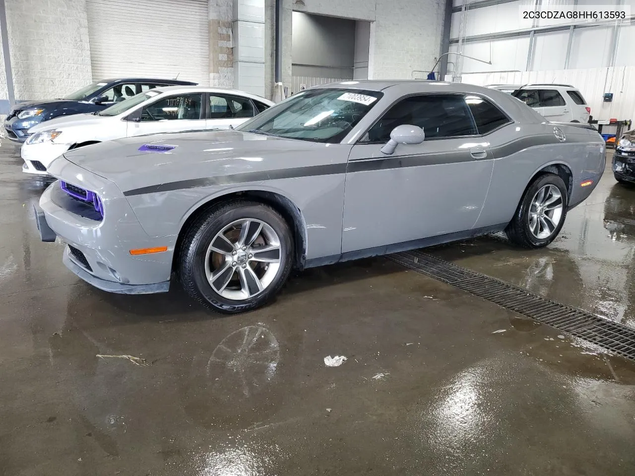 2017 Dodge Challenger Sxt VIN: 2C3CDZAG8HH613593 Lot: 71003954