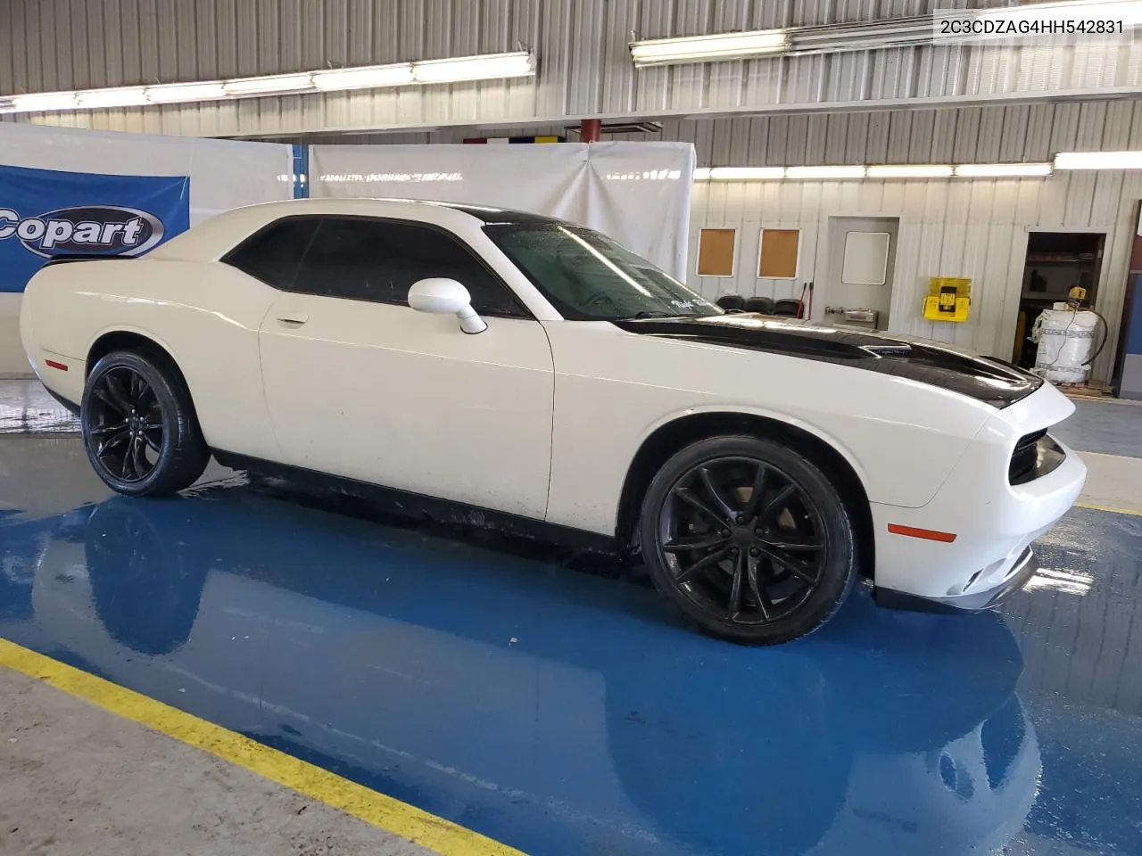 2017 Dodge Challenger Sxt VIN: 2C3CDZAG4HH542831 Lot: 71466194