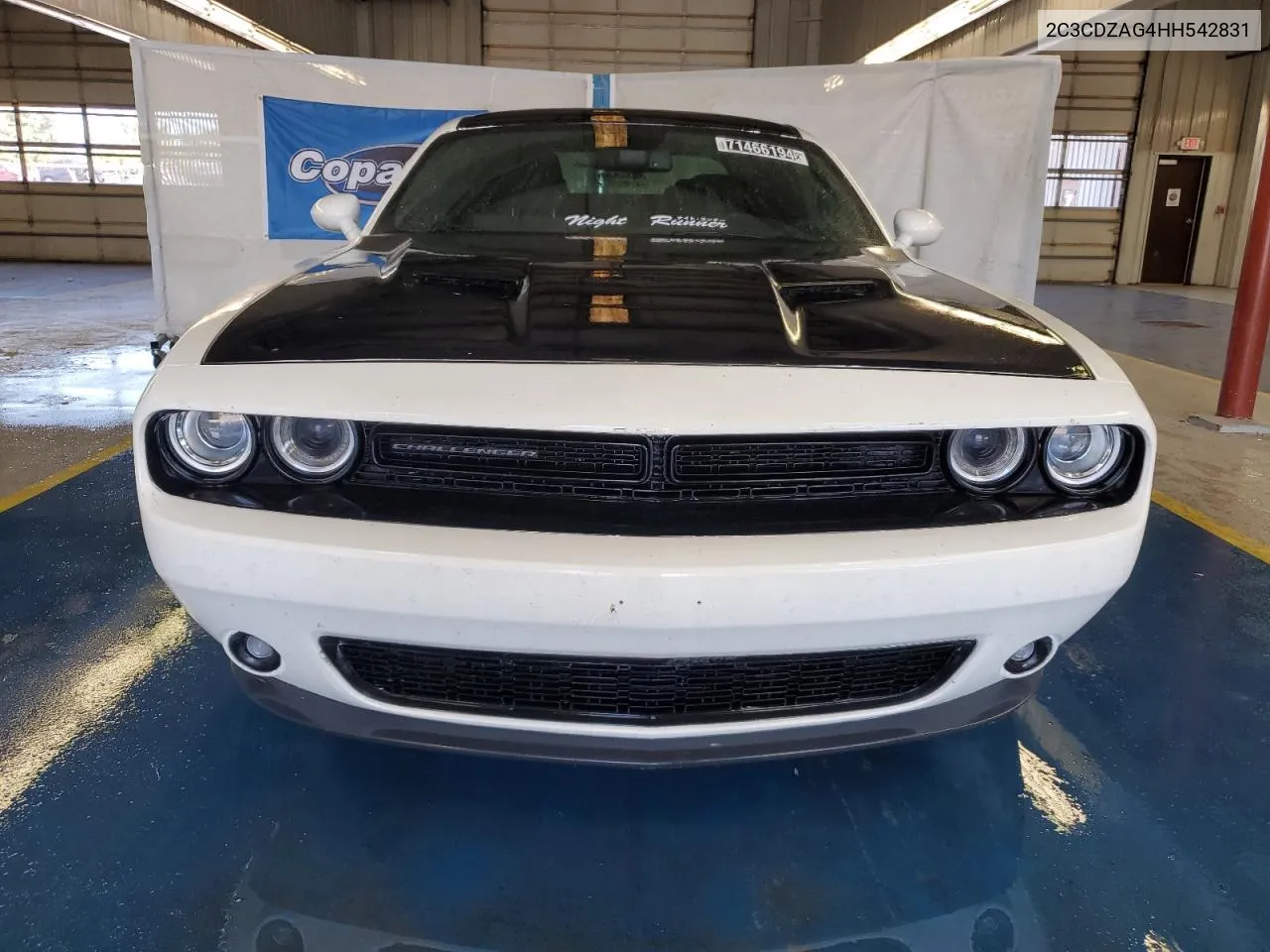 2017 Dodge Challenger Sxt VIN: 2C3CDZAG4HH542831 Lot: 71466194