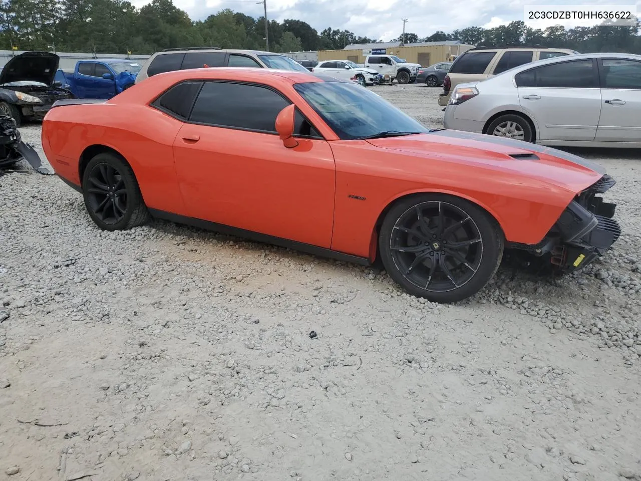 2017 Dodge Challenger R/T VIN: 2C3CDZBT0HH636622 Lot: 71663034