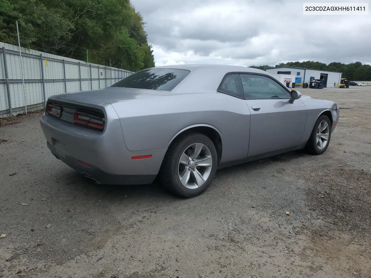 2017 Dodge Challenger Sxt VIN: 2C3CDZAGXHH611411 Lot: 71667314