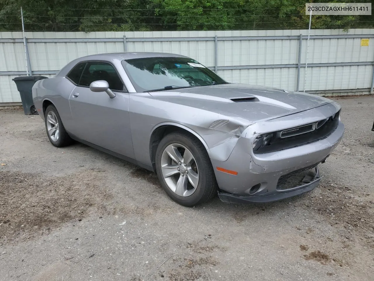 2017 Dodge Challenger Sxt VIN: 2C3CDZAGXHH611411 Lot: 71667314