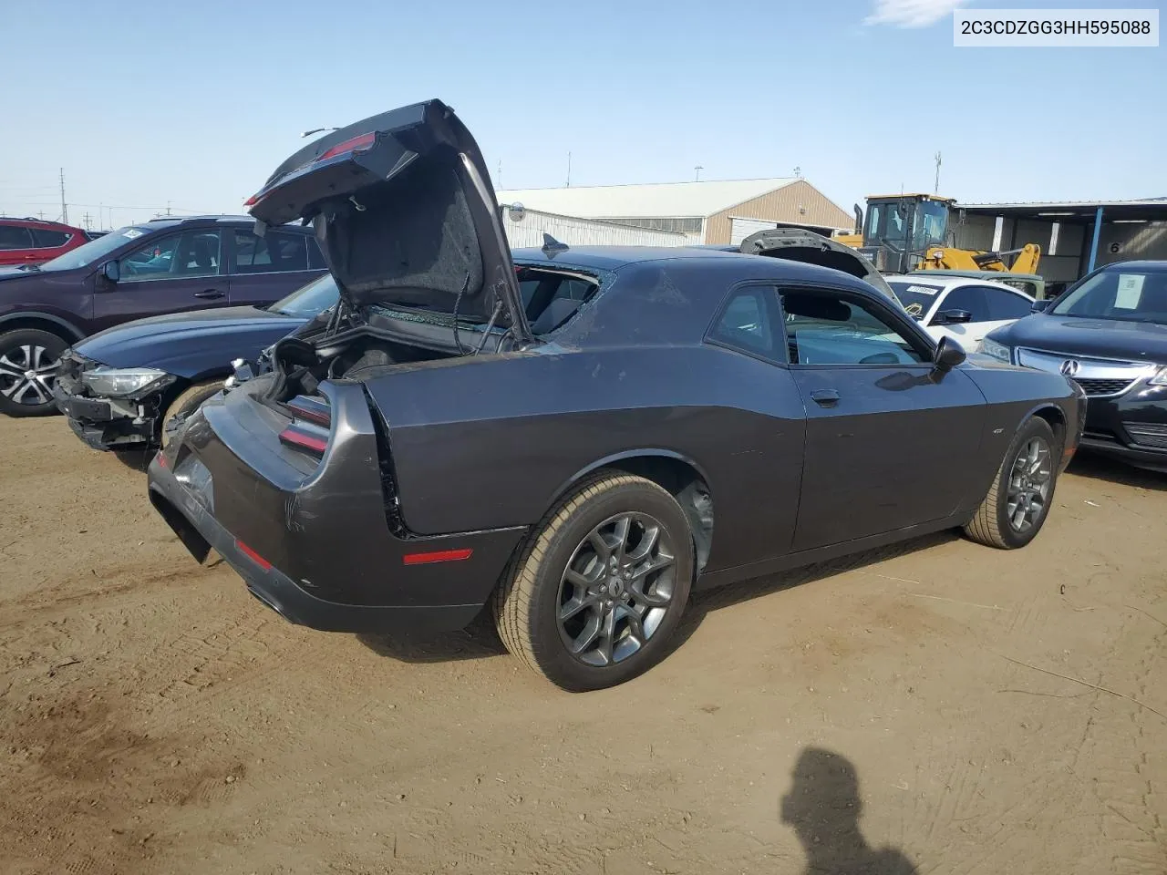 2017 Dodge Challenger Gt VIN: 2C3CDZGG3HH595088 Lot: 71670544